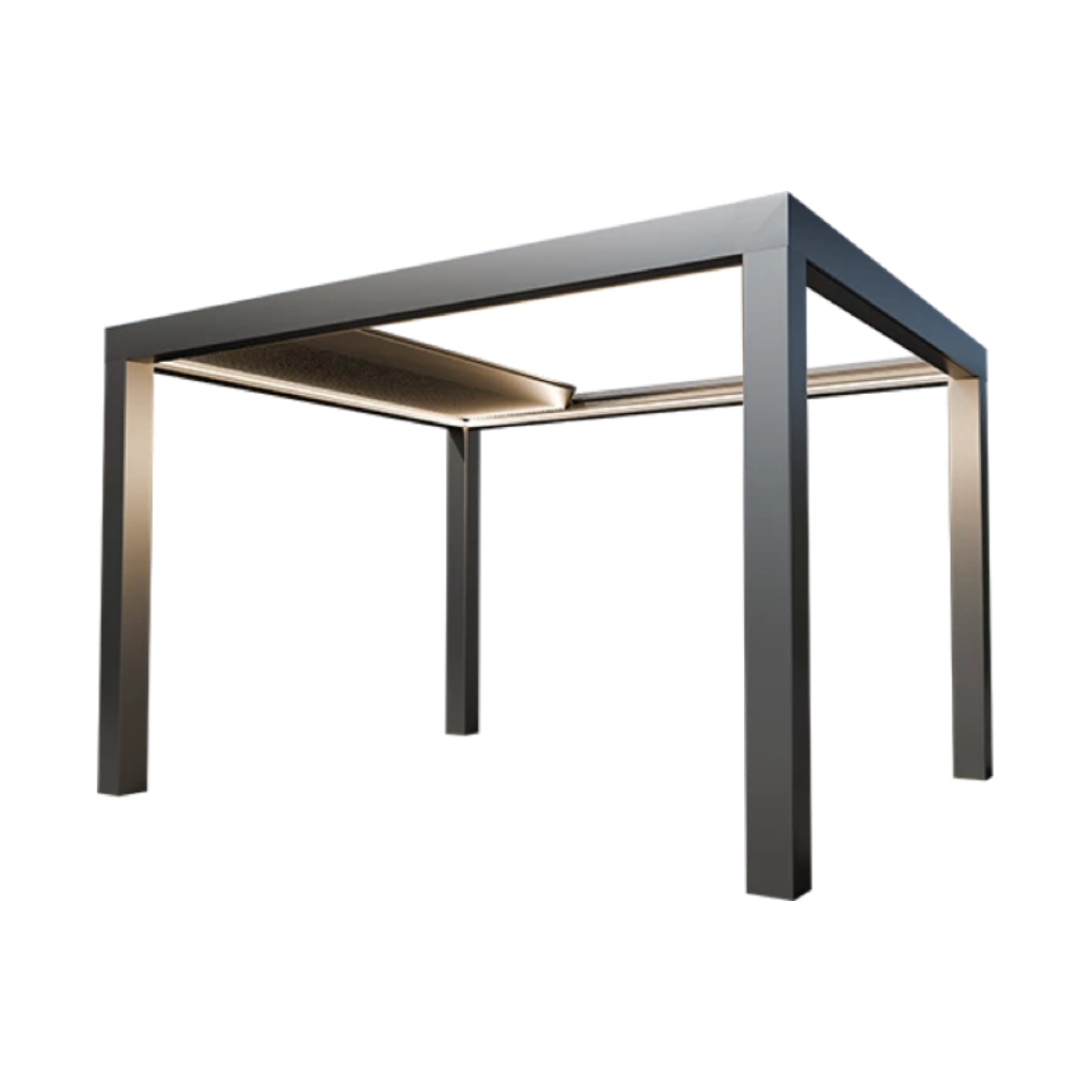 HF-228 Retractable Louver Pergola